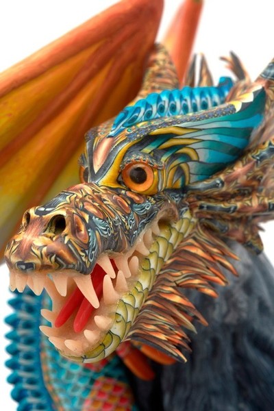 Lynn McKamey Winged Dragon By Jon Stuart Anderson
